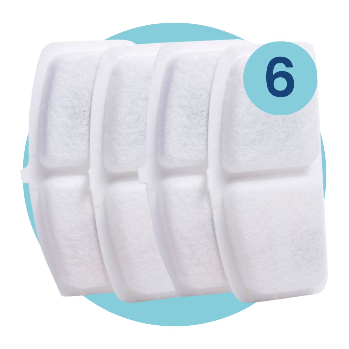 By Fredge Drinkfontein Filters 4 Stuks - 4 Filters Geschikt Voor De By Fredge Drinkfontein By Fredge Drinkfontein Filters 4 Stuks - 4 Filters Geschikt Voor De By Fredge Drinkfontein