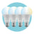 E27 CCT bulb lampen (4 pack)