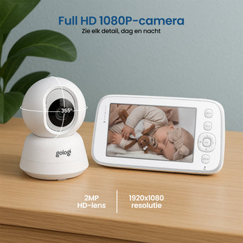 Babymonitor met HD Camera